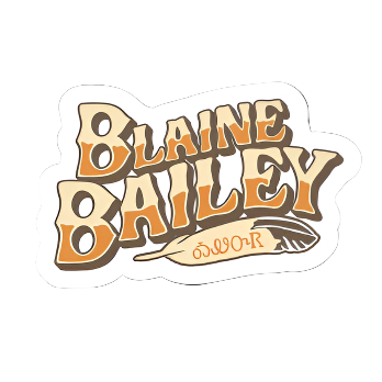 Blaine Bailey Logo Sticker