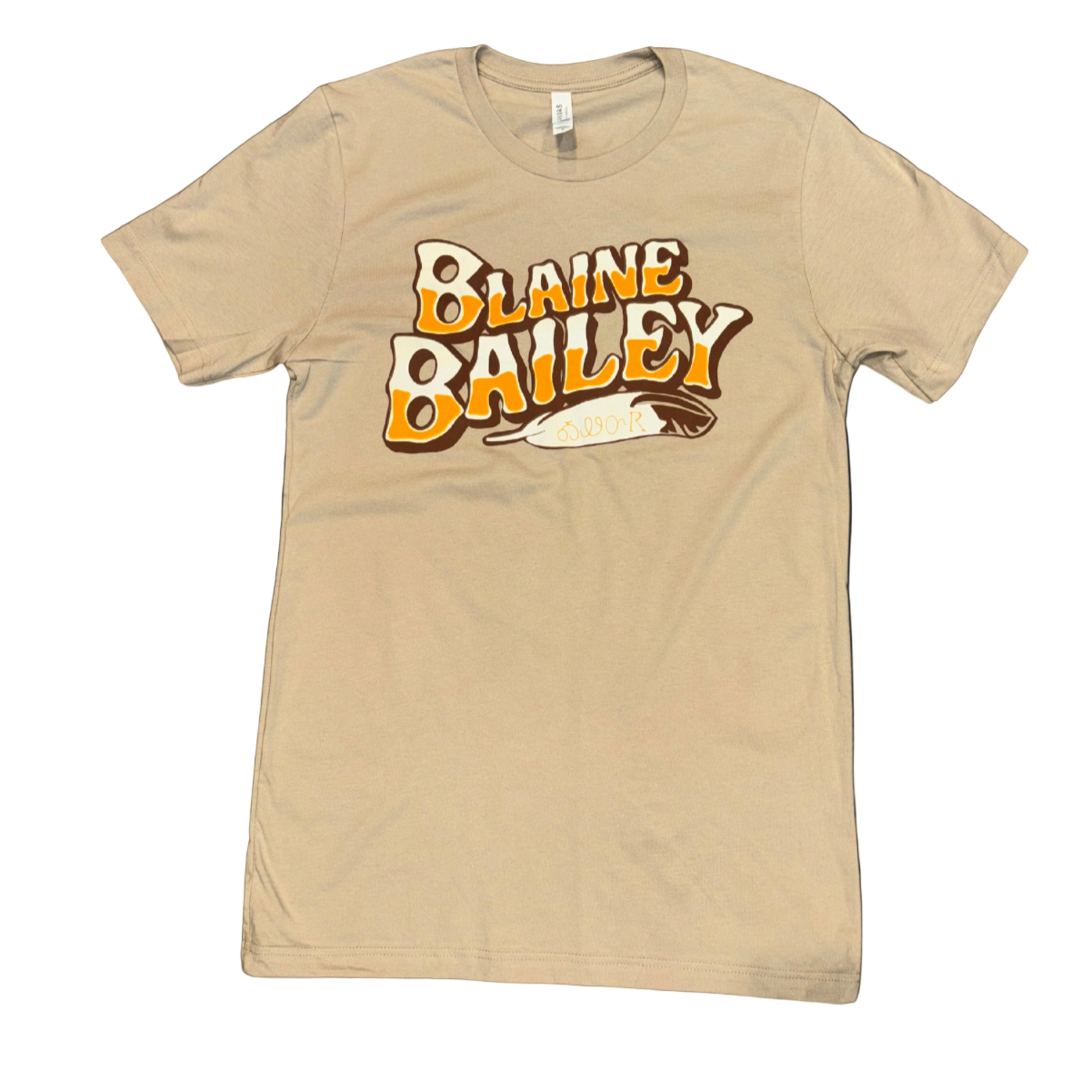 Tan Logo T-Shirt