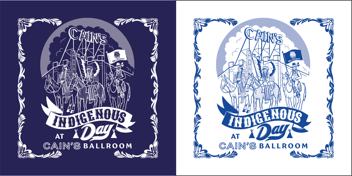 Bandana - Indigenous Day at Cain's Ballroom